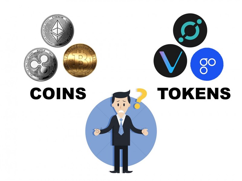 Tìm hiểu sự khác biệt: Crypto Coin so với Token